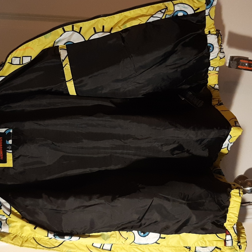 Nickelodeon Members Only SpongeBob Coat Brand NEW with Tags Men X-Large - Picture 11 of 15